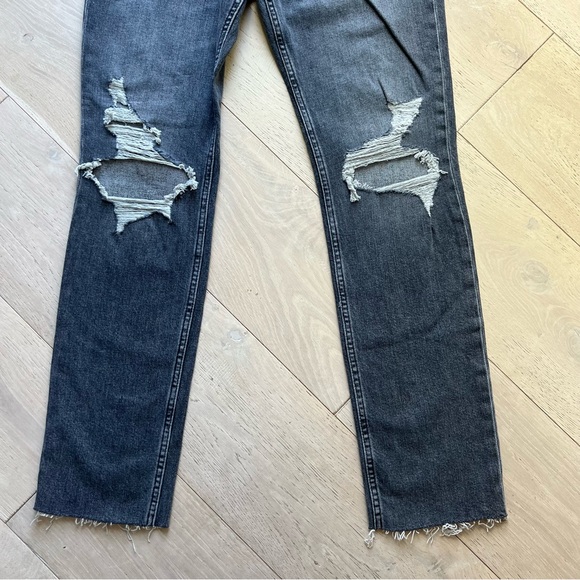 NWT Hudson Jeans Distressed Holly High Rise Straight Jeans - Picture 3 of 8